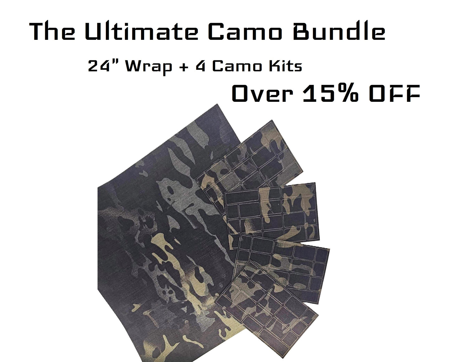 The Ultimate PMAG Camo Bundle | 4 camo Kits + 24 " Sheet
