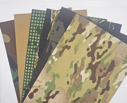 Dangerfield Arms TackGear Wrap 8" x 12" Multicam Cordura Camouflage Adhesive EDC Wrap 500 Denier Adhesive Back